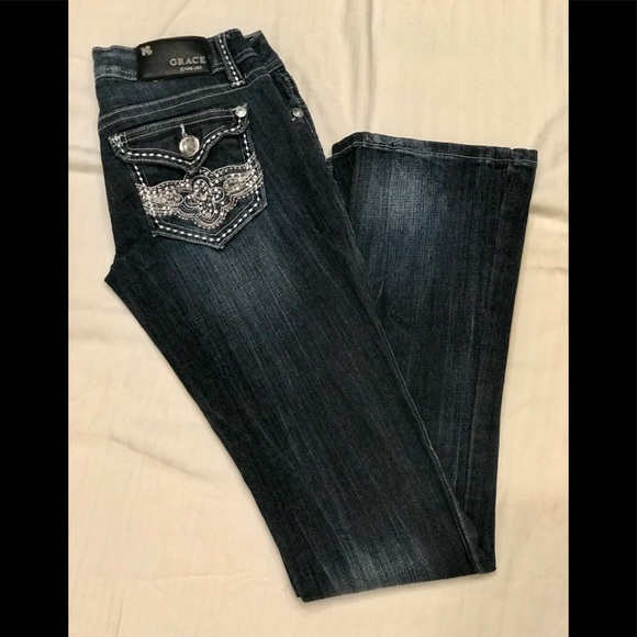 Grace In LA Bootcut Jeans - Picture 1 of 4